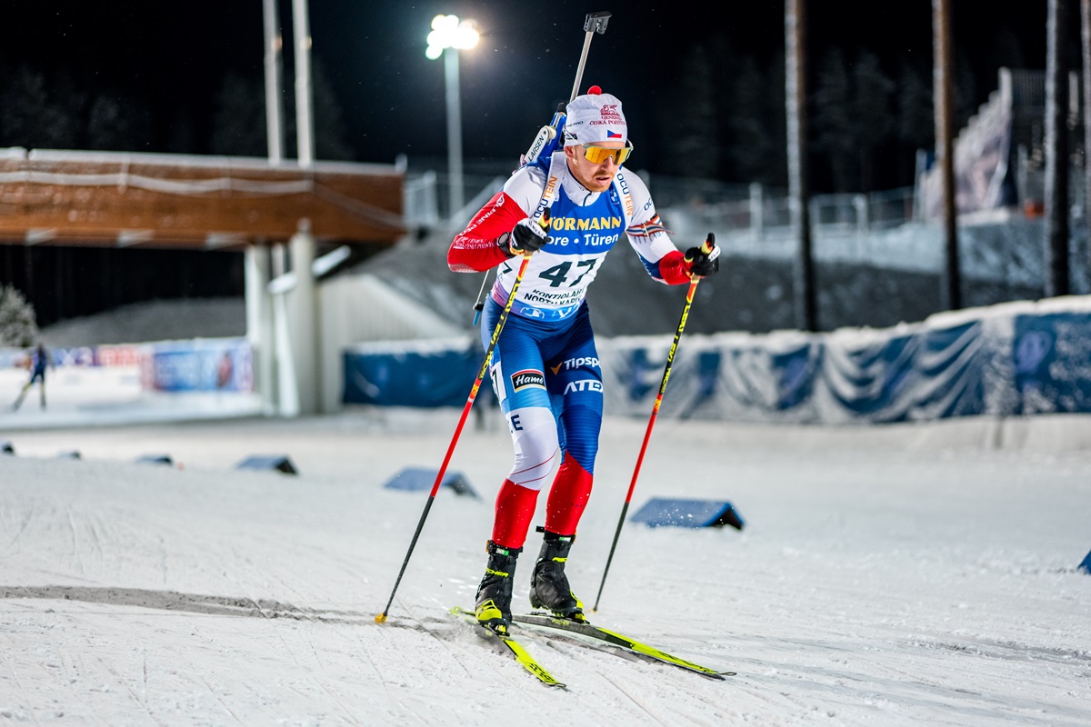 Vítězslav Hornig, štafeta mužů, SP Kontiolahti 2024